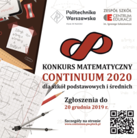 Konkurs Matematyczny CONTINUUM 2020