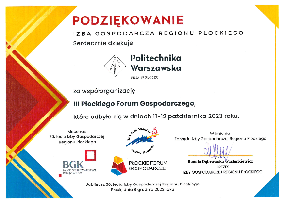 Podziękowanie od IRP