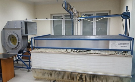 rozkład poprzeczny cieczy