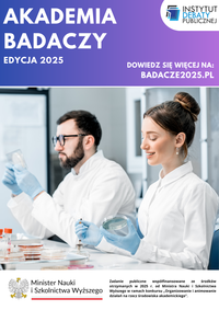 Plakat Akademia badaczy 2025