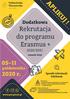 Dodatkowa rekrutacja w ramach programu Erasmus+