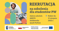 Kursy dla studentów PW w ramach projektu NERW 2 PW