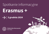 Spotkanie informacyjne dotyczące programu Erasmus+