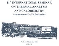 11th International Seminar on Thermal Analysis and Calorimetry