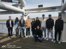 Studenci z wizytą na Stopniu Wodnym we Włocławku