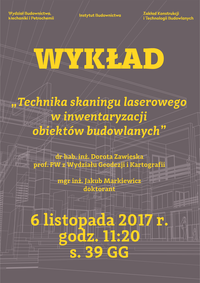 Wykład dot. techniki skaningu laserowego 